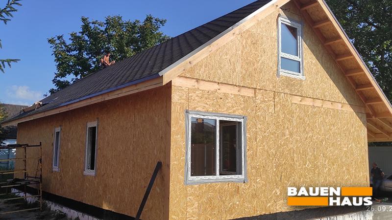 Будівництво одноповерхового будинку з СІП панелей у Києві Фото 14