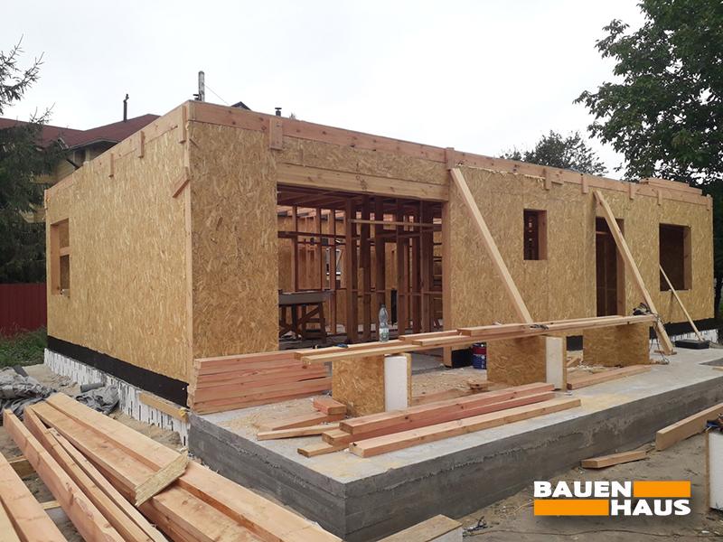 Будівництво одноповерхового будинку з СІП панелей у Києві Фото 8