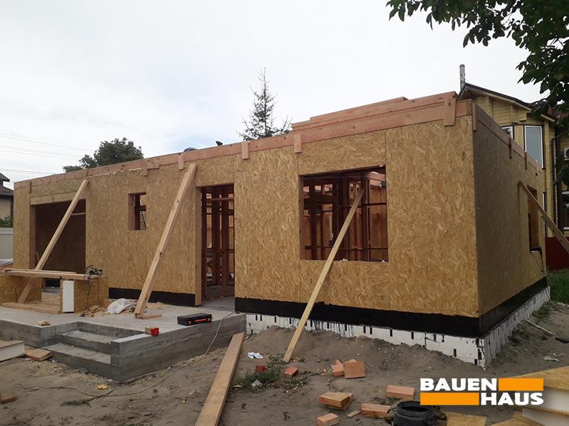 Будівництво одноповерхового будинку з СІП панелей у Києві Фото 9