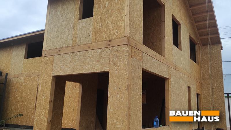 Будівництво великого двоповерхового будинку за канадською технологією в Києві Фото 4