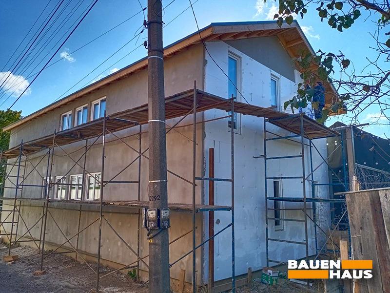 Будівництво великого двоповерхового будинку за канадською технологією в Києві Фото 6