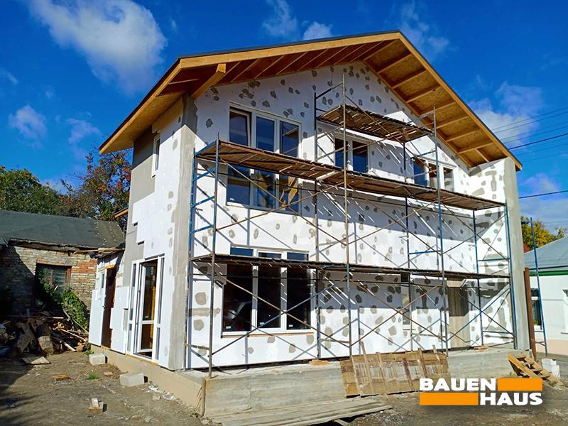 Будівництво великого двоповерхового будинку за канадською технологією в Києві Фото 8