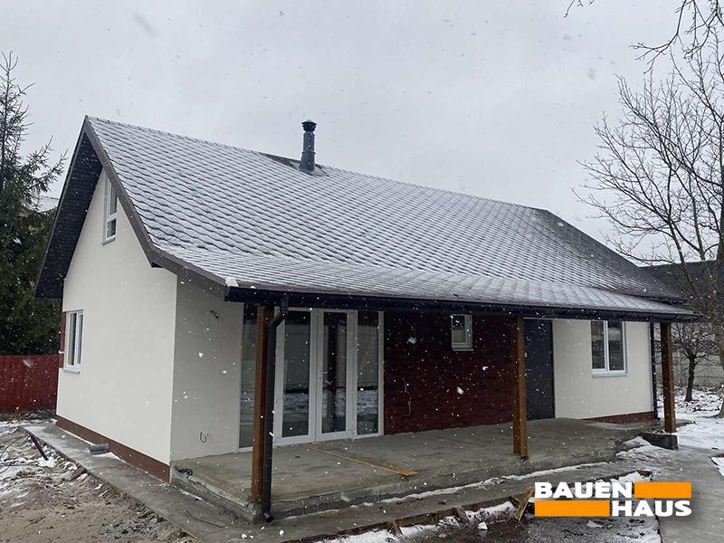 Завершили будівництво будинку у стані зі зовнішнім оздобленням у Києві Фото 9