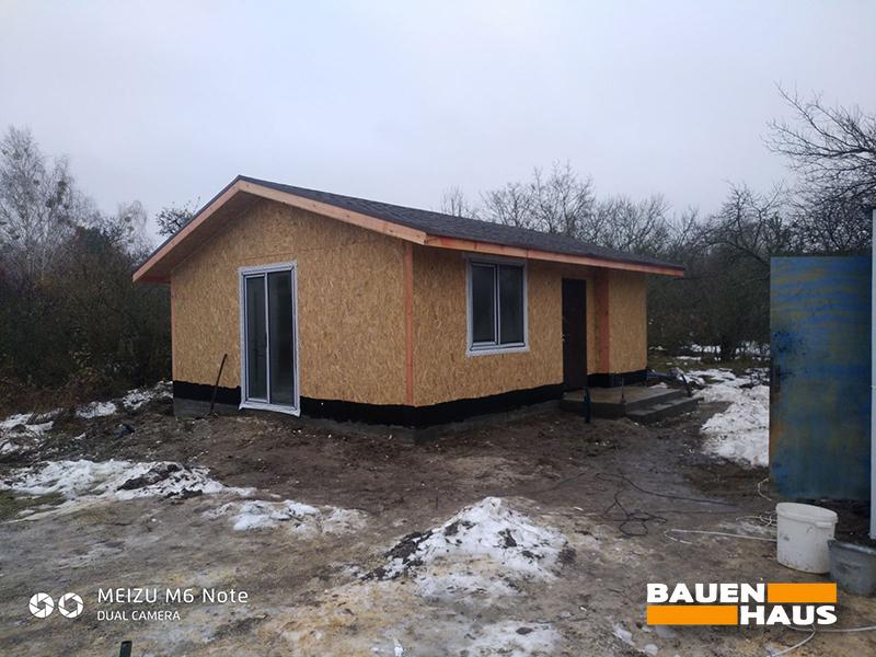 Провели монтаж одноповерхового будинку за Типовим проєктом 43 м2 Фото 9