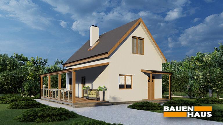 Проект Карнегія – 83 м2 Візуалізація 1