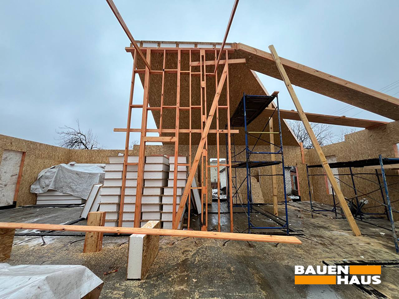 Будівництво великого одноповерхового будинку з SIP в Чернігові Фото 4