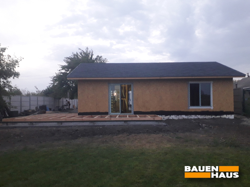 Будівництво за проєктом Типовий будинок 80 в Київській області Фото 1