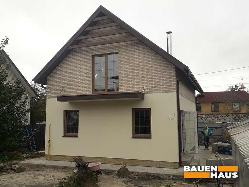 Провели зовнішнє оздоблення будинку з СІП на Осокорках Фото 2