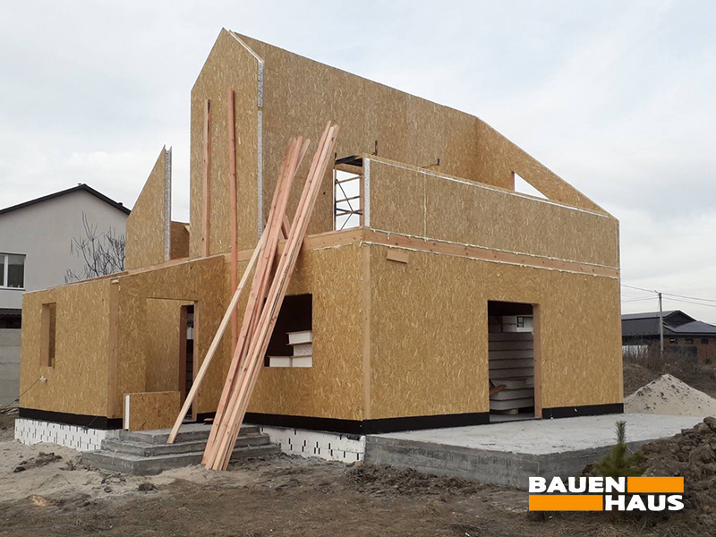 Монтаж будинку з СІП панелей 106 м2 у Київській області Фото 10