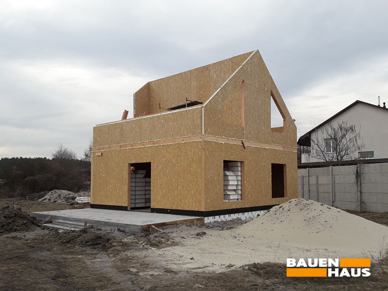 Монтаж будинку з СІП панелей 106 м2 у Київській області Фото 12