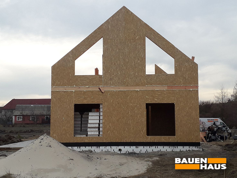 Монтаж будинку з СІП панелей 106 м2 у Київській області Фото 13