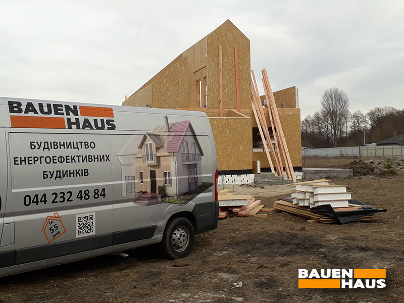 Монтаж будинку з СІП панелей 106 м2 у Київській області Фото 15