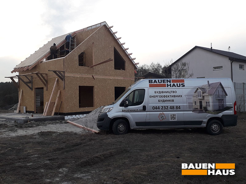 Монтаж будинку з СІП панелей 106 м2 у Київській області Фото 16