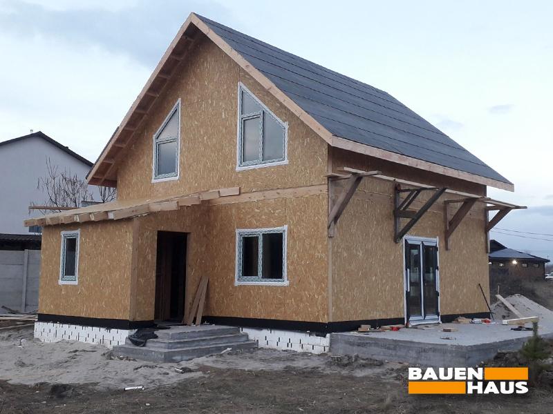 Монтаж будинку з СІП панелей 106 м2 у Київській області Фото 22