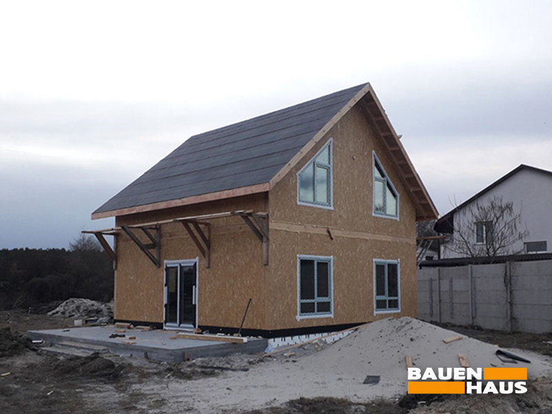 Монтаж будинку з СІП панелей 106 м2 у Київській області Фото 23