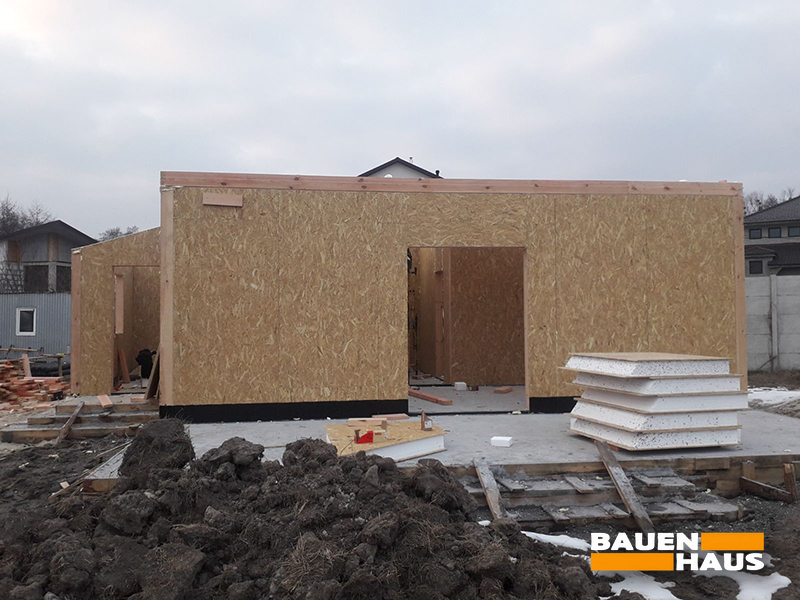 Монтаж будинку з СІП панелей 106 м2 у Київській області Фото 3