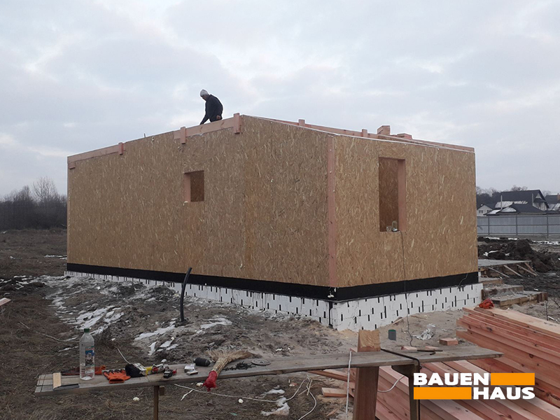 Монтаж будинку з СІП панелей 106 м2 у Київській області Фото 5