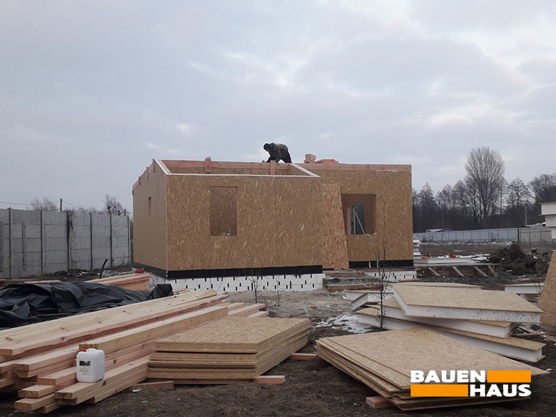 Монтаж будинку з СІП панелей 106 м2 у Київській області Фото 8