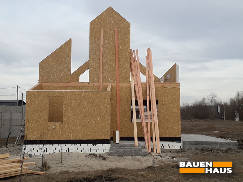 Монтаж будинку з СІП панелей 106 м2 у Київській області Фото 9