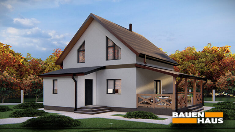 Проєкт Ялівець – 106 м2 Візуалізація 2