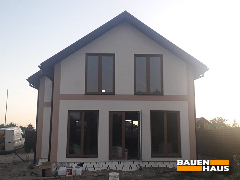 Мансардний СІП-будинок площею 122 м2 в Київській області Фото 2