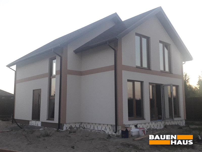 Мансардний СІП-будинок площею 122 м2 в Київській області Фото 4