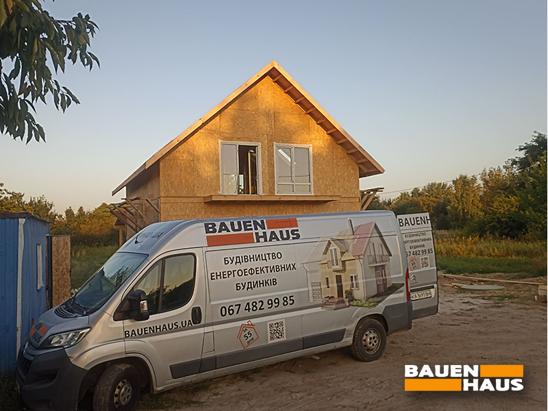 Провели монтаж мансардного СІП будинку в Київській області Фото 1