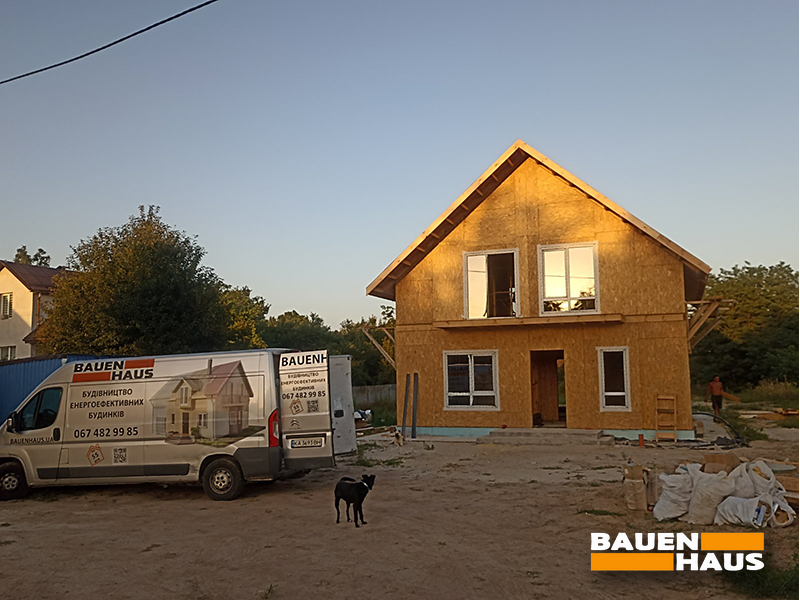 Провели монтаж мансардного СІП будинку в Київській області Фото 2