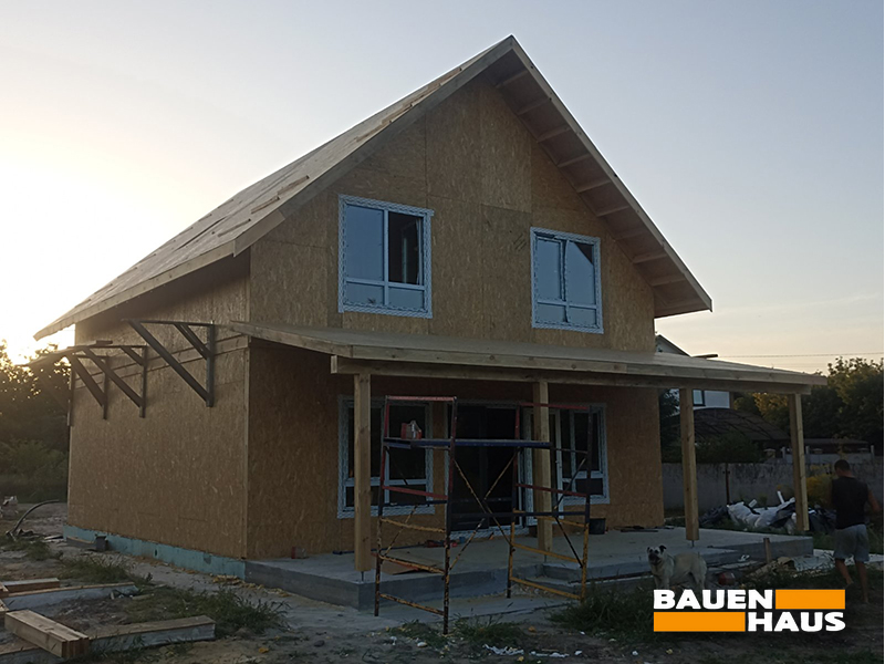 Провели монтаж мансардного СІП будинку в Київській області Фото 6