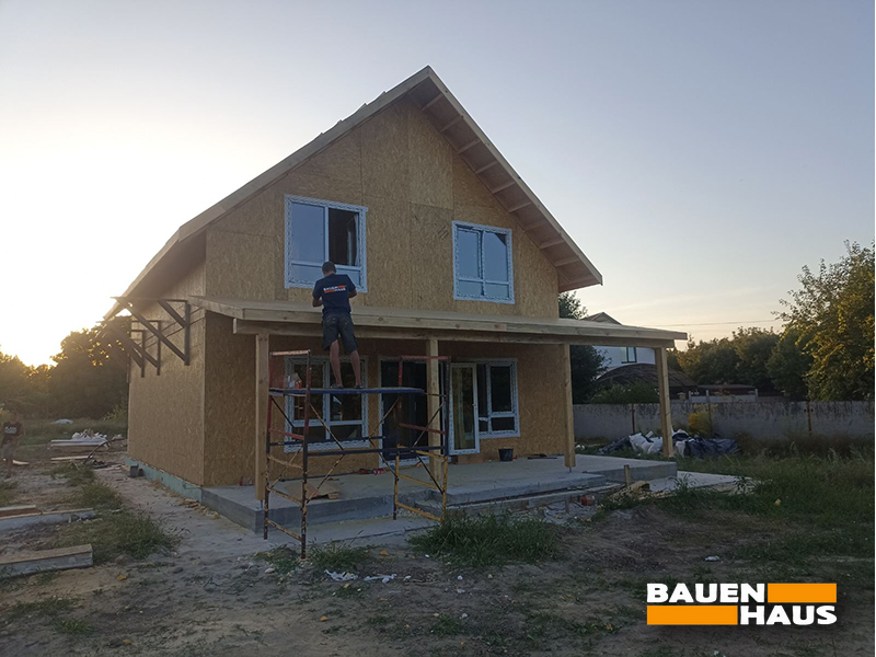 Провели монтаж мансардного СІП будинку в Київській області Фото 9