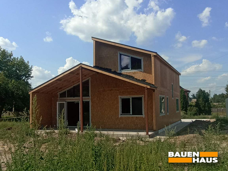 Завершили монтаж СІП-будинку 122 м2 в Київській області Фото 10