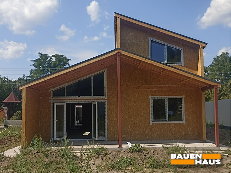 Завершили монтаж СІП-будинку 122 м2 в Київській області Фото 11