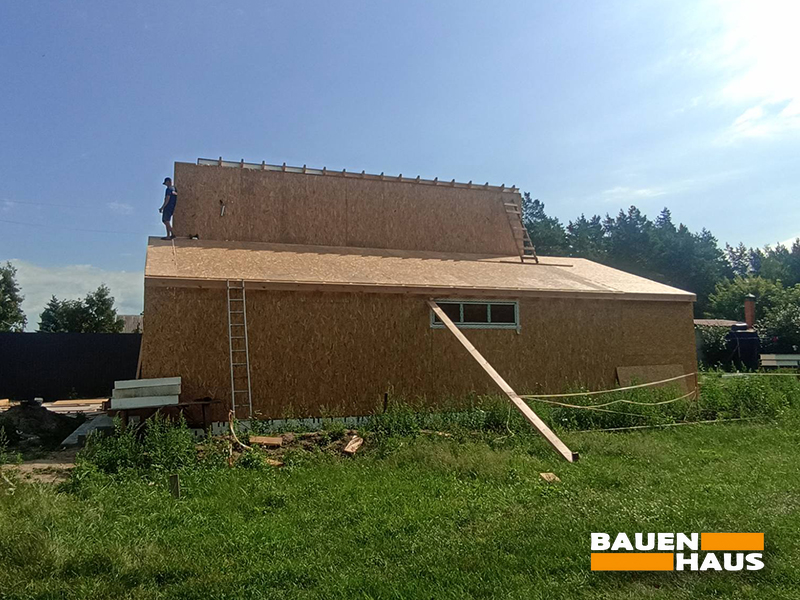 Завершили монтаж СІП-будинку 122 м2 в Київській області Фото 2