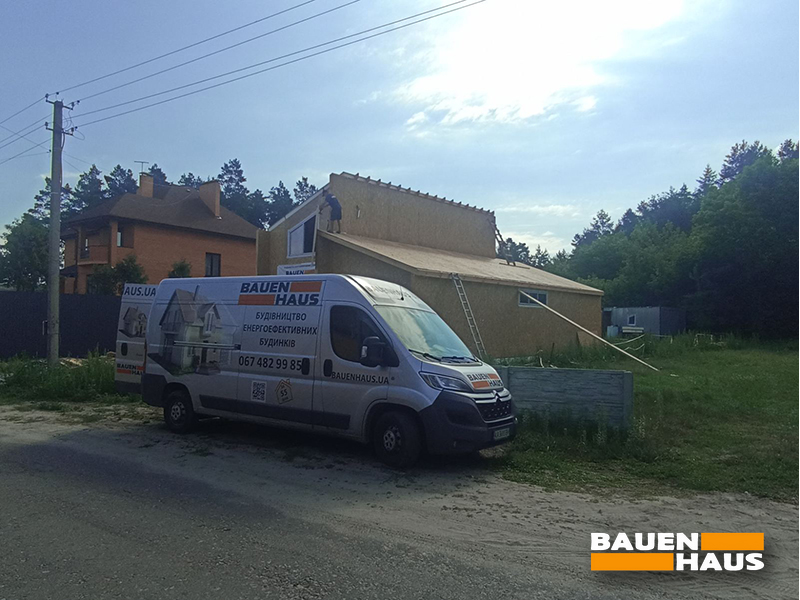 Завершили монтаж СІП-будинку 122 м2 в Київській області Фото 4