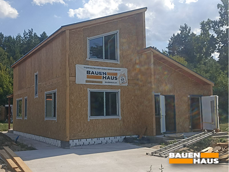 Завершили монтаж СІП-будинку 122 м2 в Київській області Фото 7