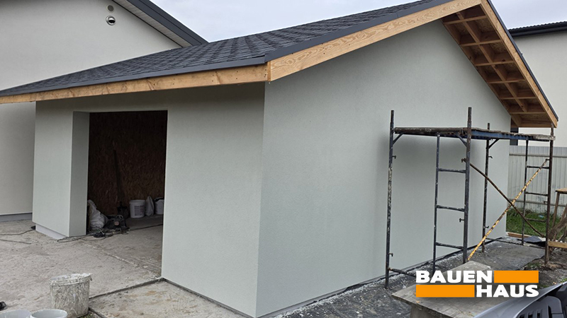 Побудували окремий гараж із СІП панелей у Київській області Фото 1