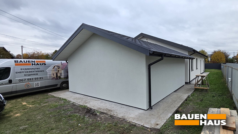 Побудували окремий гараж із СІП панелей у Київській області Фото 2