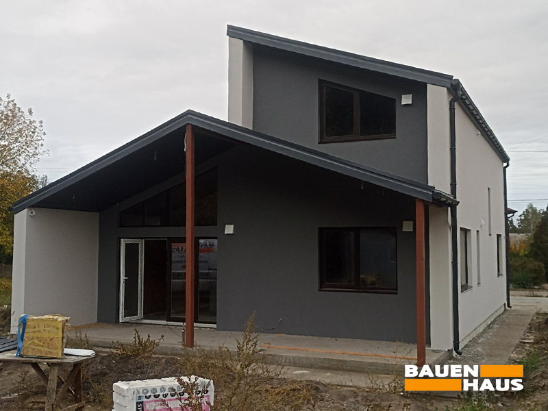 Завершили зовнішнє оздоблення будинку у Фастівському районі Фото 7