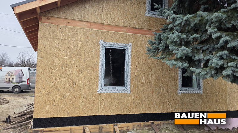 Завершили коробку та покрівлю СІП-будинку з терасою Фото 5